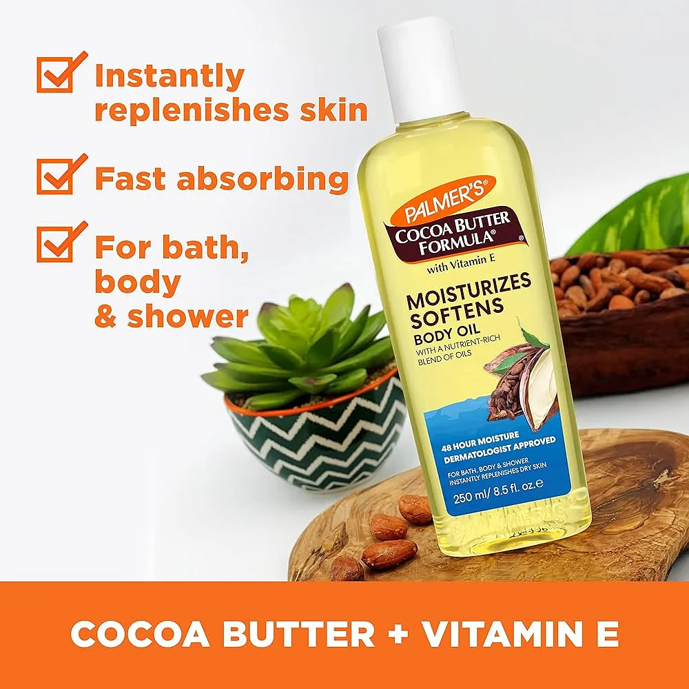 ACEITE COCOA BUTTER BODY OIL PALMERS  8.5 OZ