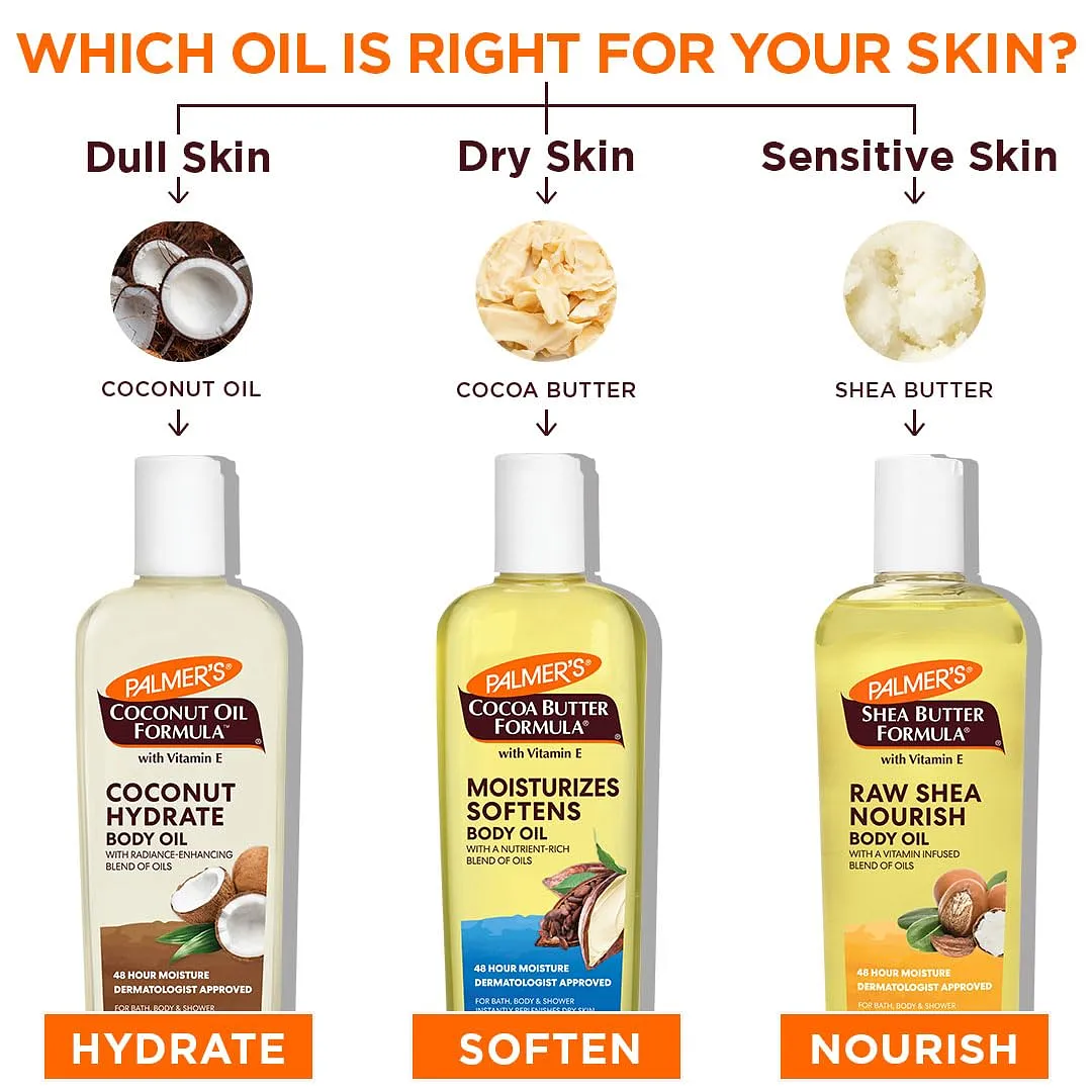 ACEITE COCOA BUTTER BODY OIL PALMERS  8.5 OZ