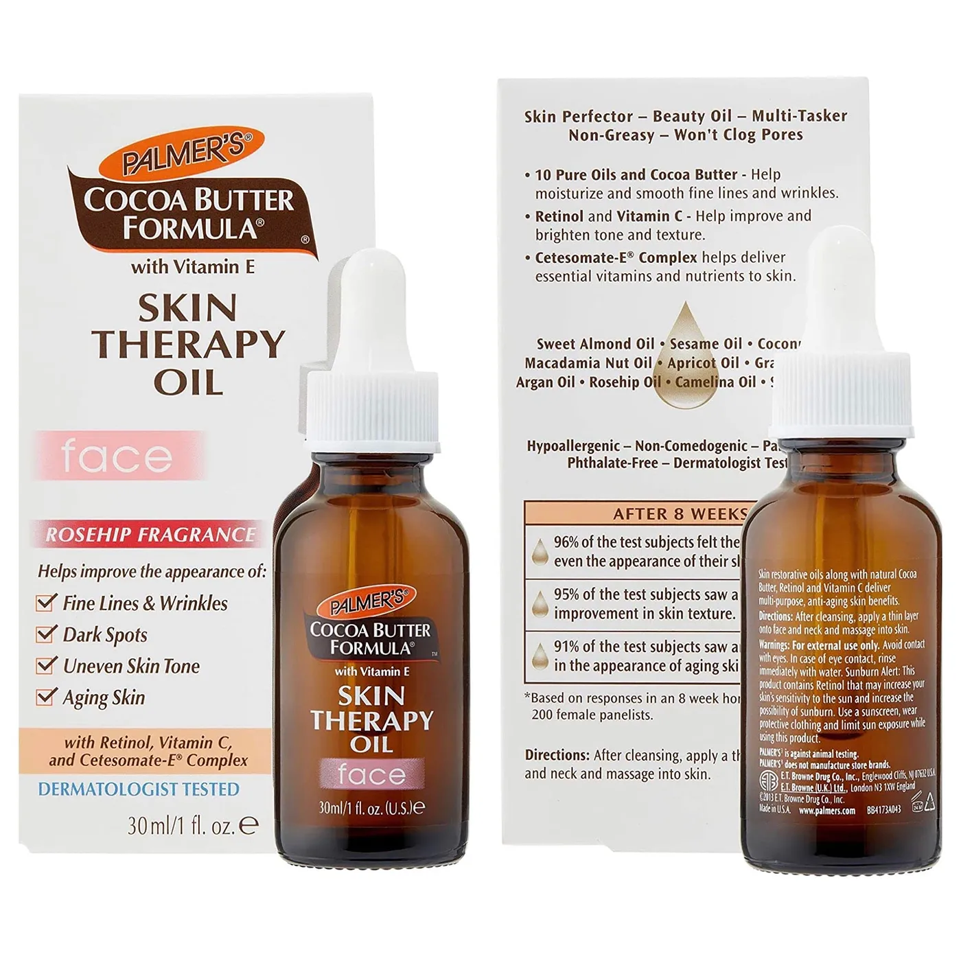 SKIN THERAPY ACEITE ROSTRO PALMERS 30ML
