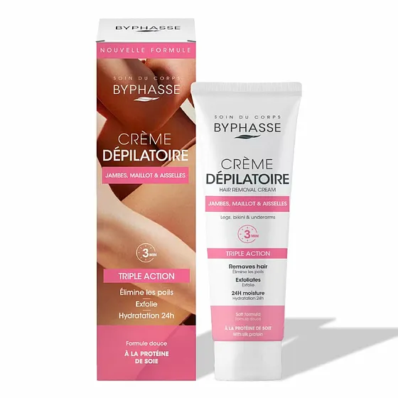 BYPHASSE CREMA DEPILAR EXT SEDA 125ML