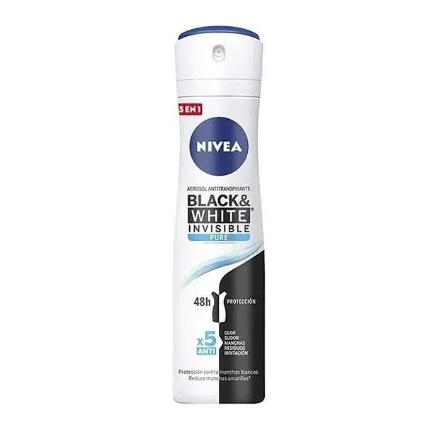 NIVEA BLACK & WHITE INVISIBLE PURE 150ML