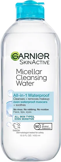 AGUA MICELLAR GARNIER WATERPROOF 13.5 OZ