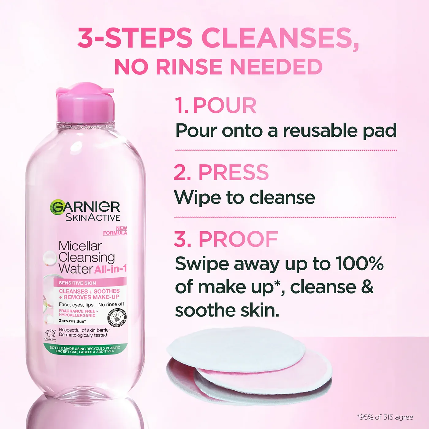 AGUA MISCELLAR GARNIER HYDRATING 13.5OZ