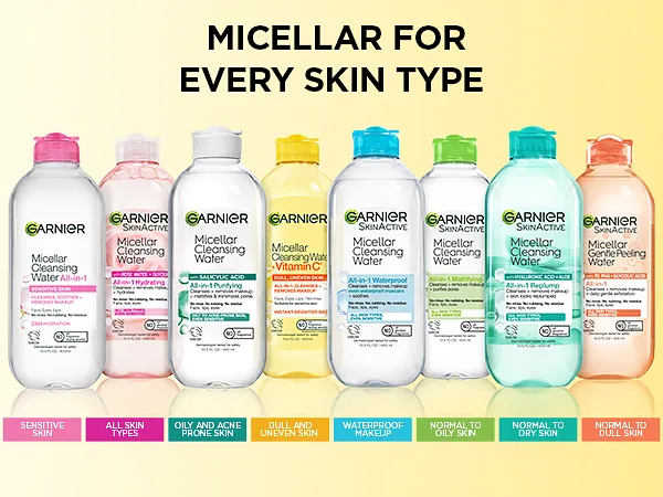 AGUA MICELLAR GARNIER HYALURONIC ACID+ALOE 13.5 OZ