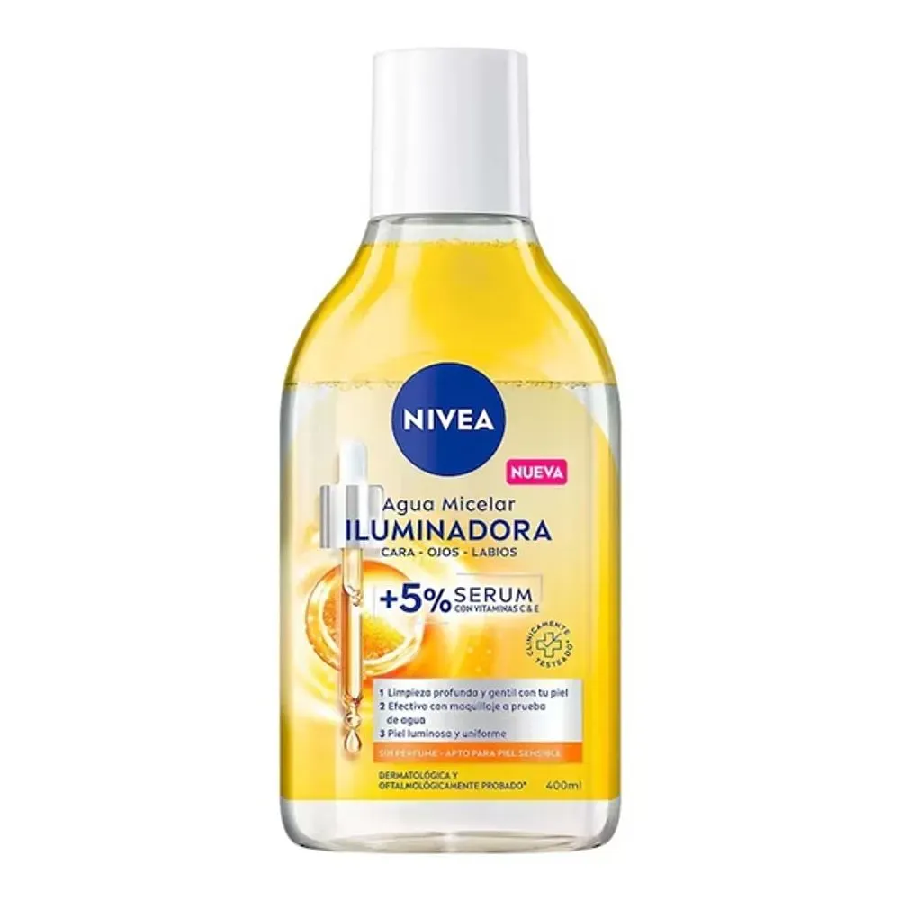 NIVEA AGUA MICELAR ILUMI 400ML