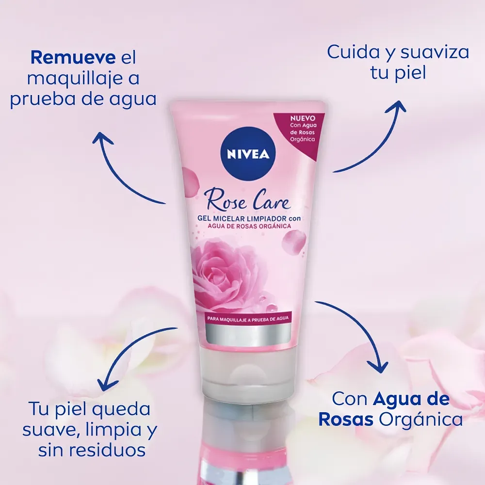 NIVEA AGUA ROSAS MICELLAR GEL 150ML