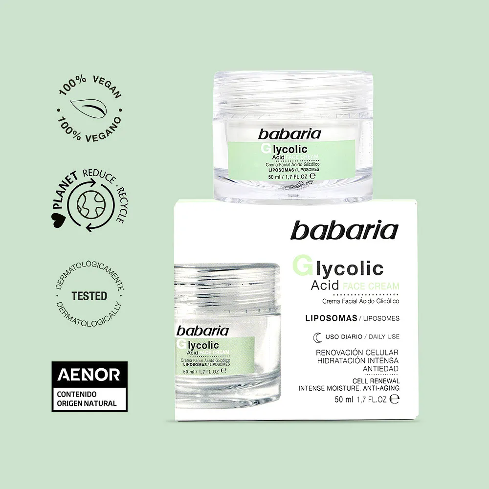 BABARIA CREMA ACIDO GLICOLICO 50ML