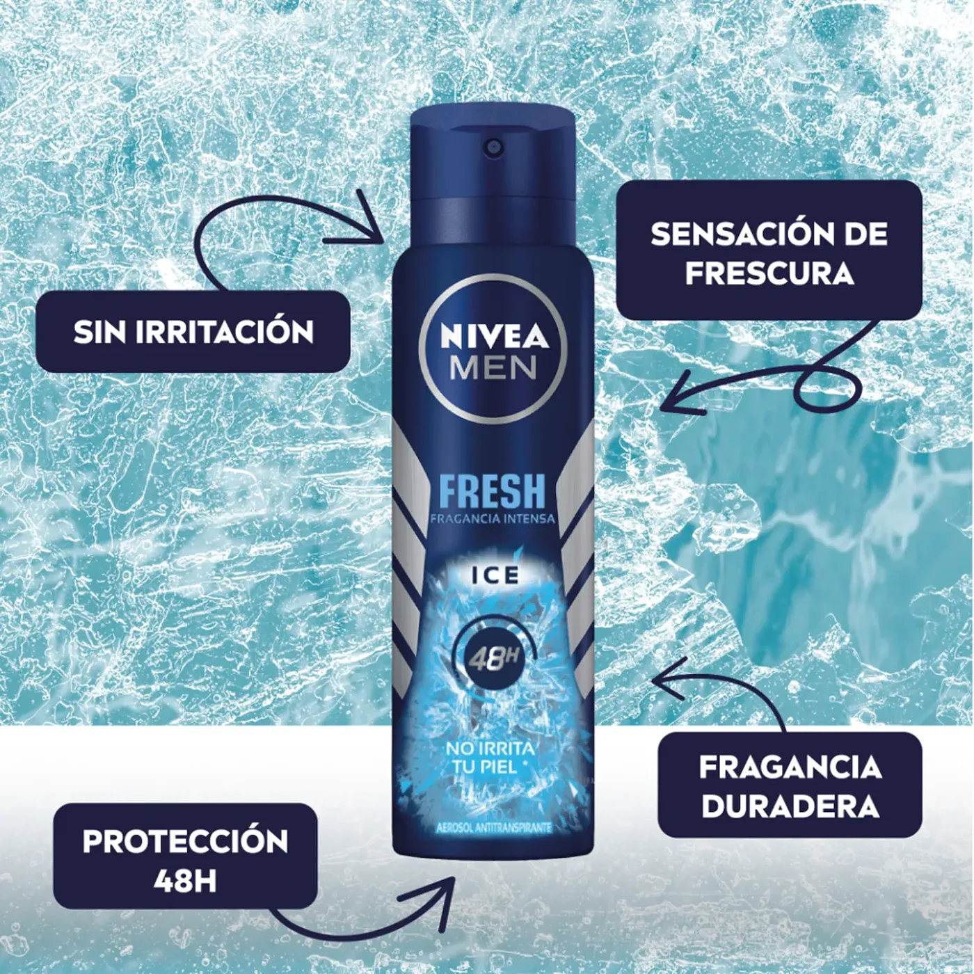 NIVEA MEN FRESH ICE 150ML