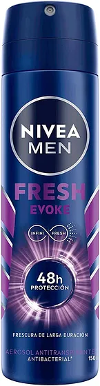 Nivea Men Antitranspirante Spray Fresh Evoke 48h 150ml