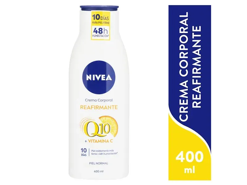 Nivea Q10 Body Milk Reafirmante Hidratante 400ml
