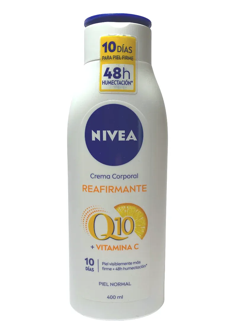 Nivea Q10 Body Milk Reafirmante Hidratante 400ml