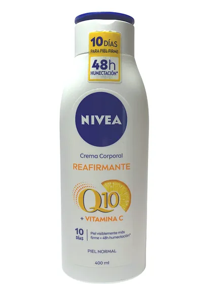 Nivea Q10 Body Milk Reafirmante Hidratante 400ml
