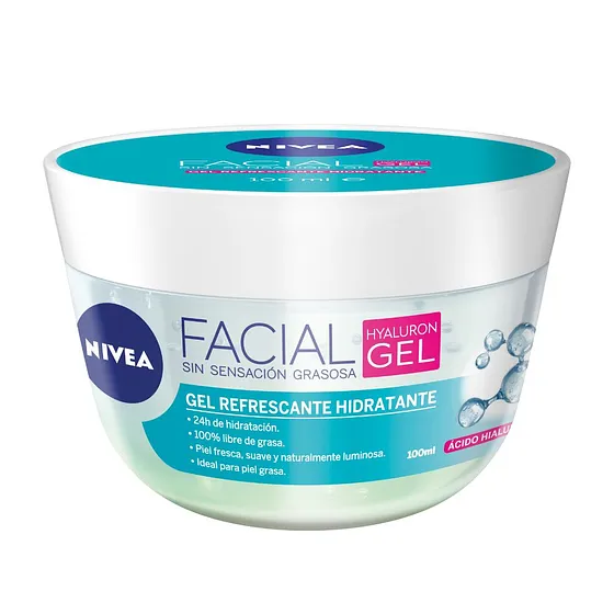 NIVEA Gel Facial Hyaluron Refrescante Hidratante 100ml