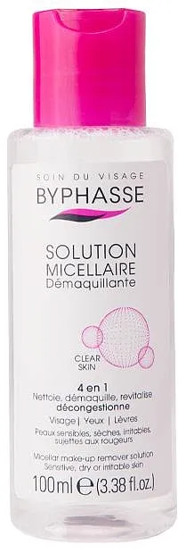 BYPHASSE SOLUCION MICELAR DESMAQUILLANTE 100ML