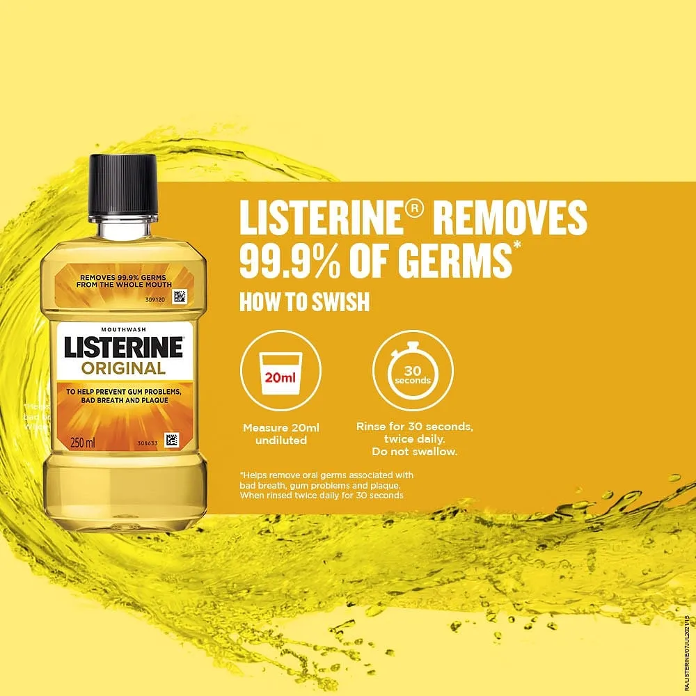 LISTERINE ORIGINAL 250ML