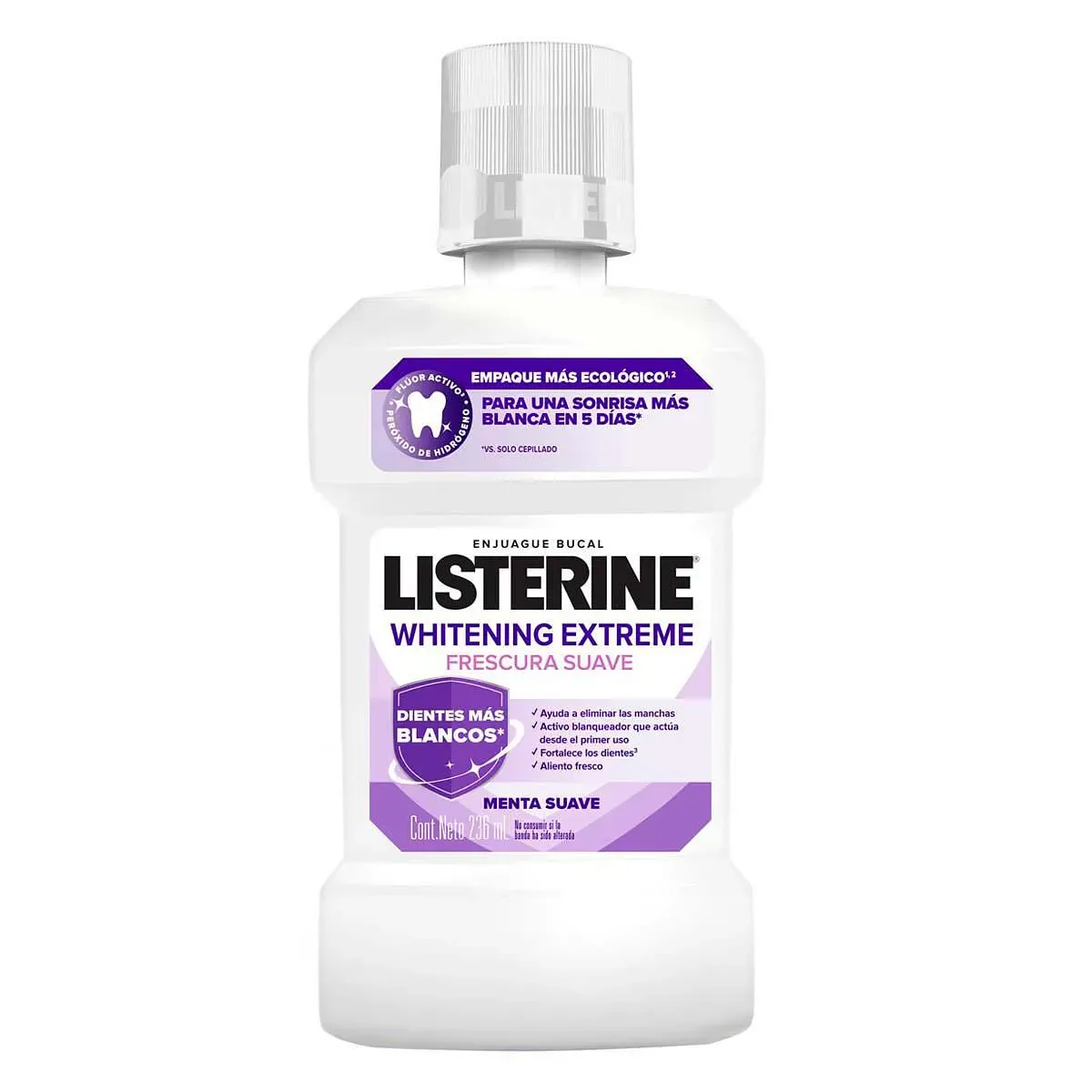 LISTERINE WHITENING EXTREME 236ML