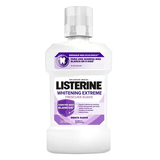 LISTERINE WHITENING EXTREME 236ML