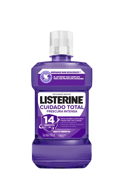  LISTERINE CUIDADO TOTAL FRESCURA INTENSA 250ML 