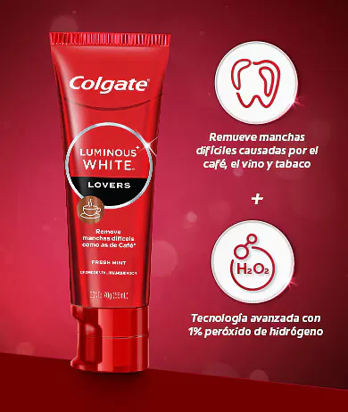 CREMA DENTAL COLGATE LUMINOUS WHITE LOVERS 70GR