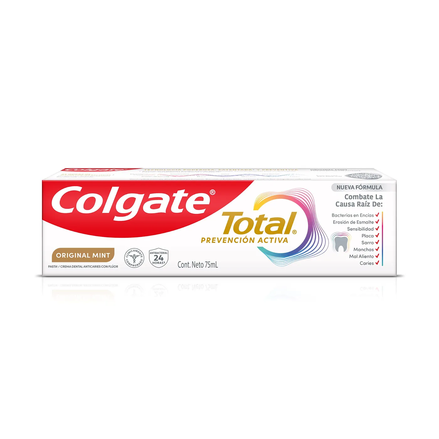 CREMA DENTAL COLGATE TOTAL PREVENCION ORIGINAL MINT 75ML