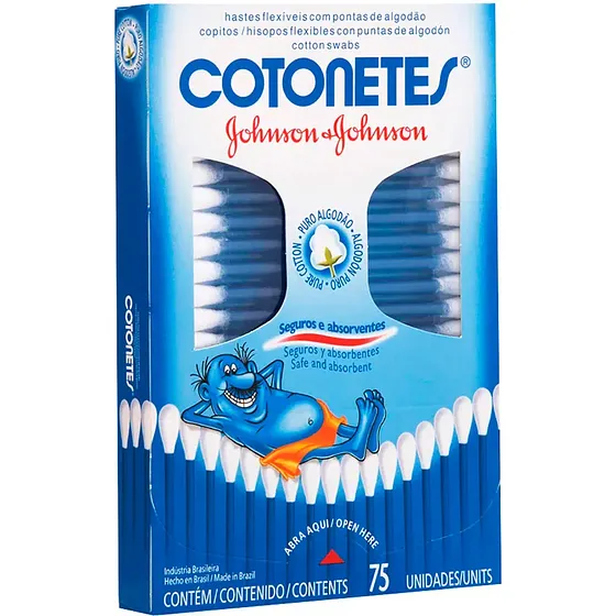 HISOPOS COTONES 75 UND