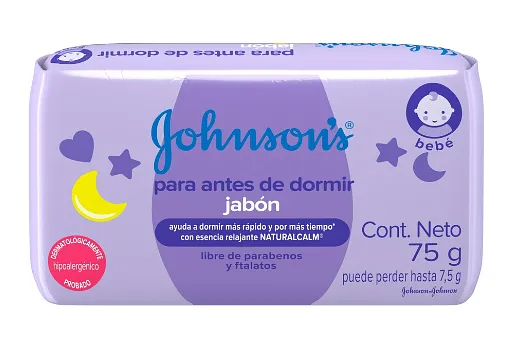 JABON JOHNSONS ANTES DE DORMIR 75GR