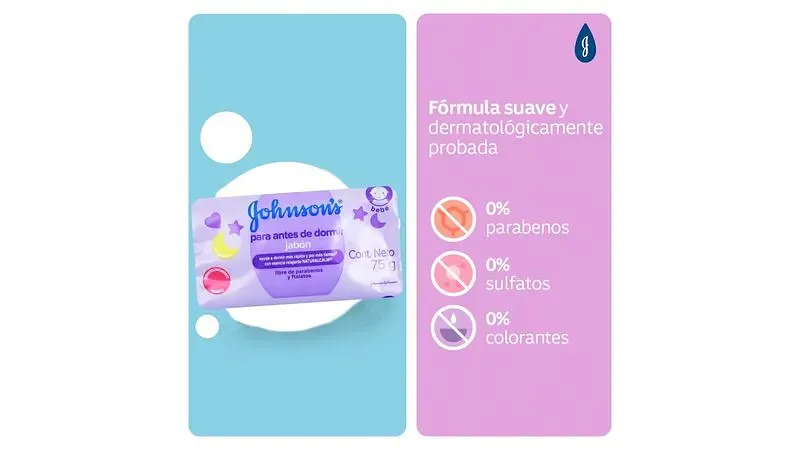 JABON JOHNSONS ANTES DE DORMIR 75GR