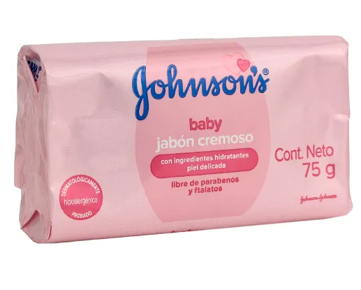 JABON JOHNSON CREMOSO 75G