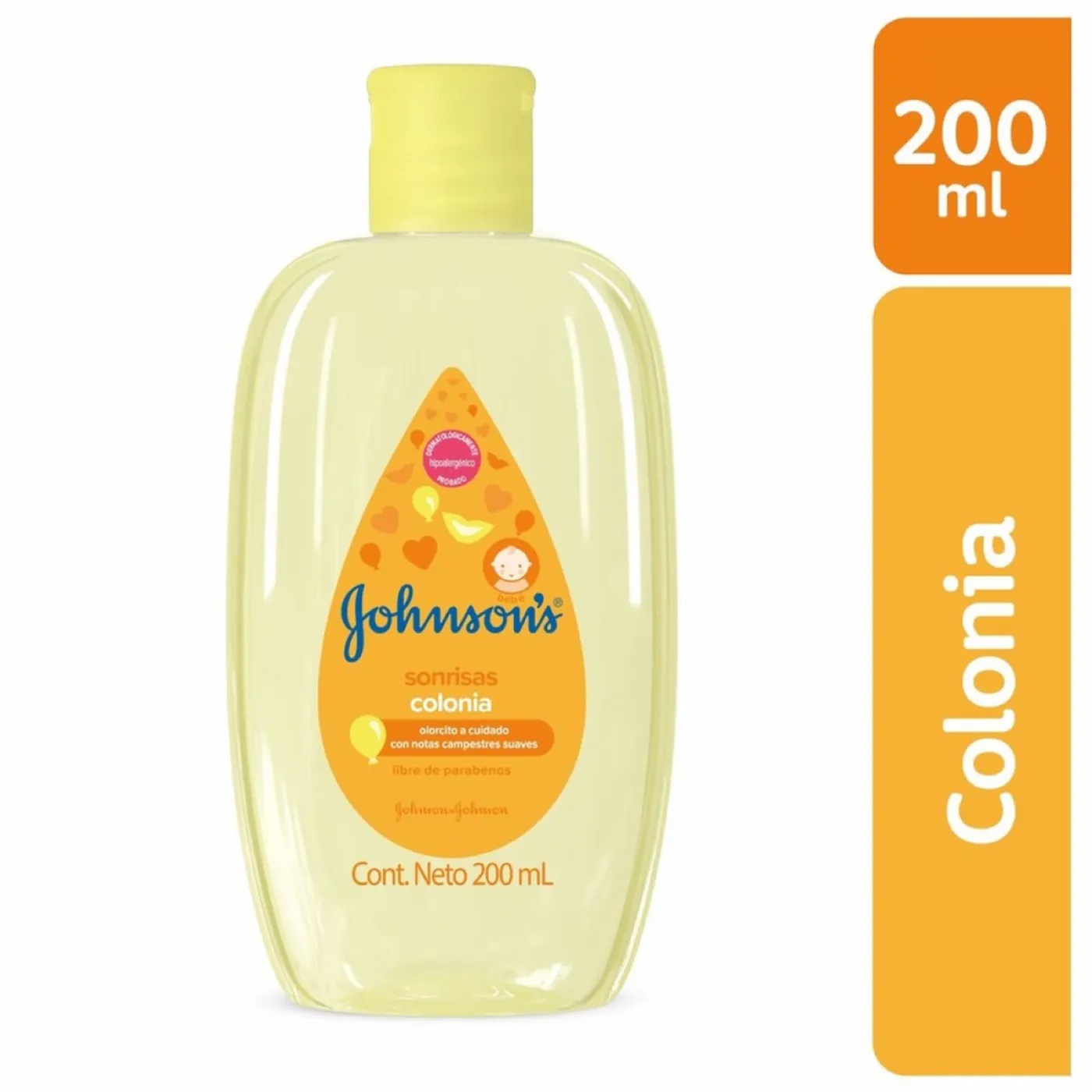 COLONIA SONRISAS JOHNSONS 200ML