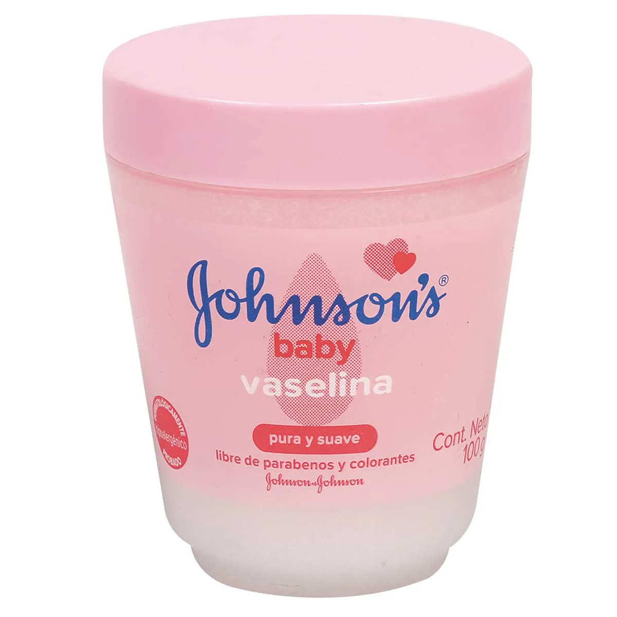 JOHNSONS VASELINE PURA Y SUAVE 100Grs