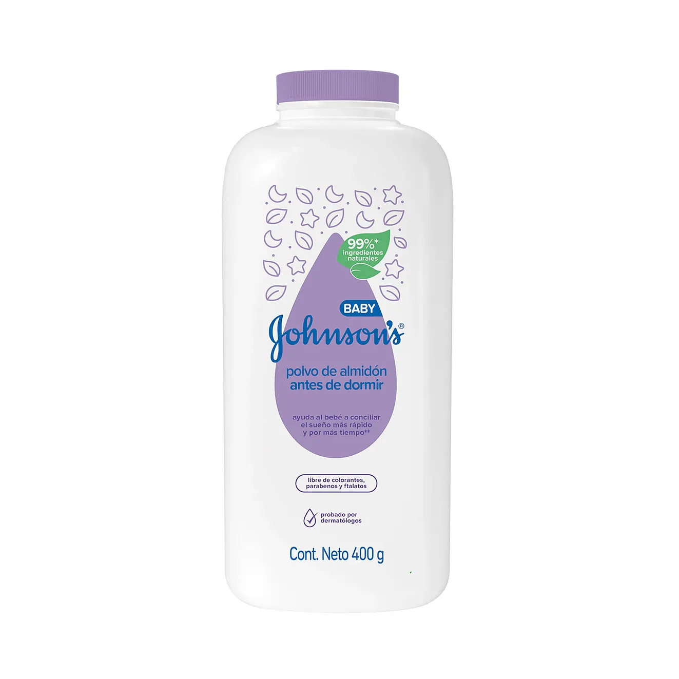 TALCO JOHNSONS ANTES DORMIR 400GR