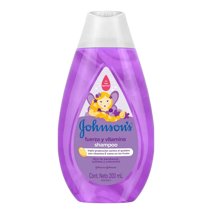 SHAMPOO JOHNSONS FUERZA VITAMINA 200ML