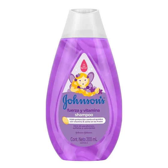 SHAMPOO JOHNSONS FUERZA VITAMINA 200ML