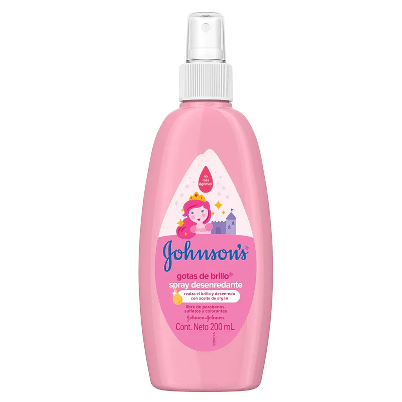 JOHNSON SPRAY DESENREDANTE GOTAS BRILLO 200ML