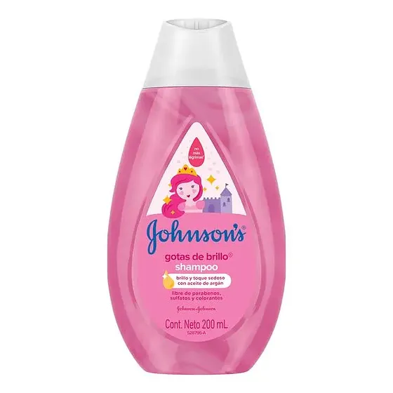 SHAMPOO JOHNSONS GOTAS DE BRILLO 200ML