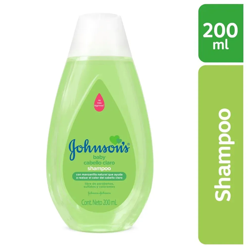SHAMPOO JOHNSONS CABELLO CLARO 200ML