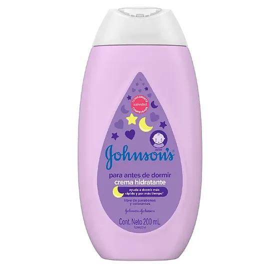 CREMA JOHNSONS ANTES DORMIR 200gr