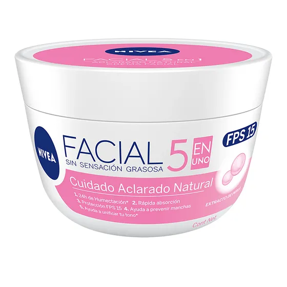 Nivea Crema Facial Aclarado Natural 7 EN 1 50ML