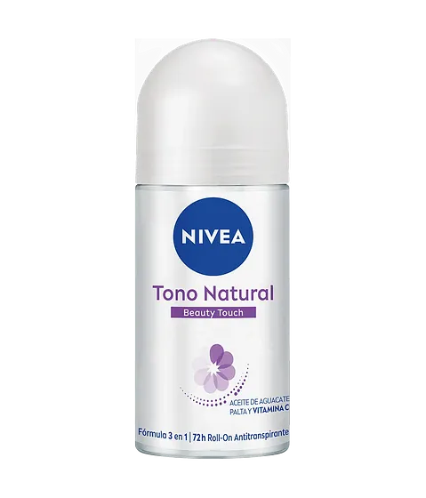 NIVEA ROLL ON TONO NATURAL BEAUTY TOUCH 50ML