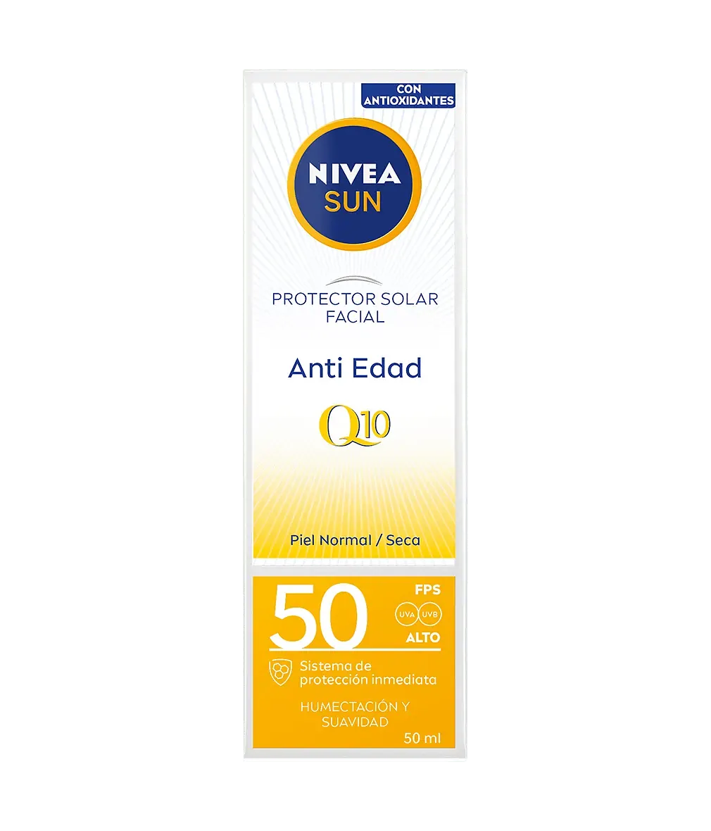 NIVEA PROTECTOR FACIAL Q10 ANTI EDAD 50ML