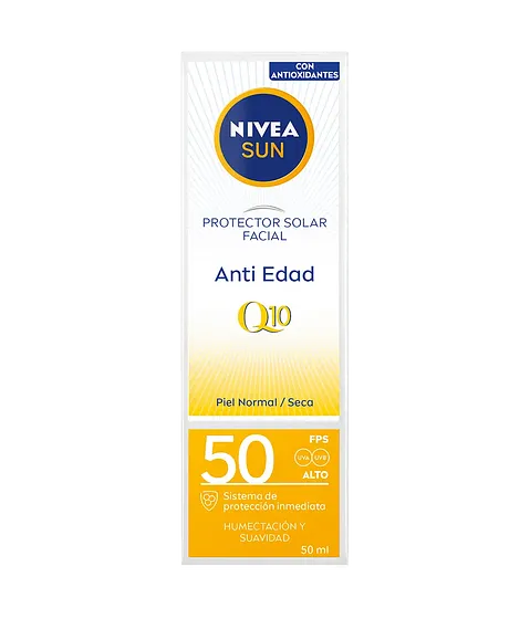 NIVEA PROTECTOR FACIAL Q10 ANTI EDAD 50ML