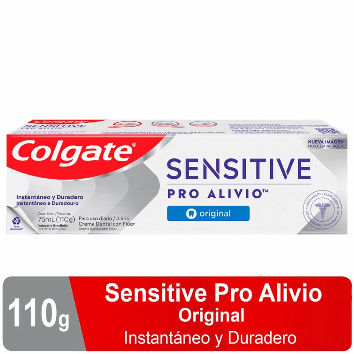 COLGATE SENSITIVE PRO ALIVIO BLANQUEADOR 110g