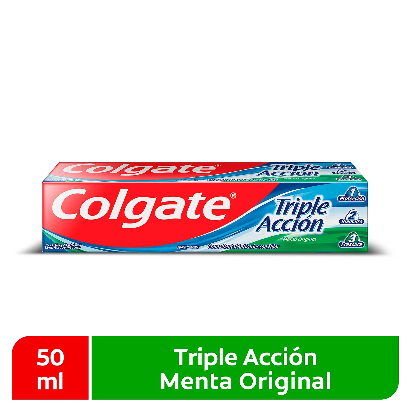 CREMA DENTAL COLGATE TRIPLE ACCION 50 ML