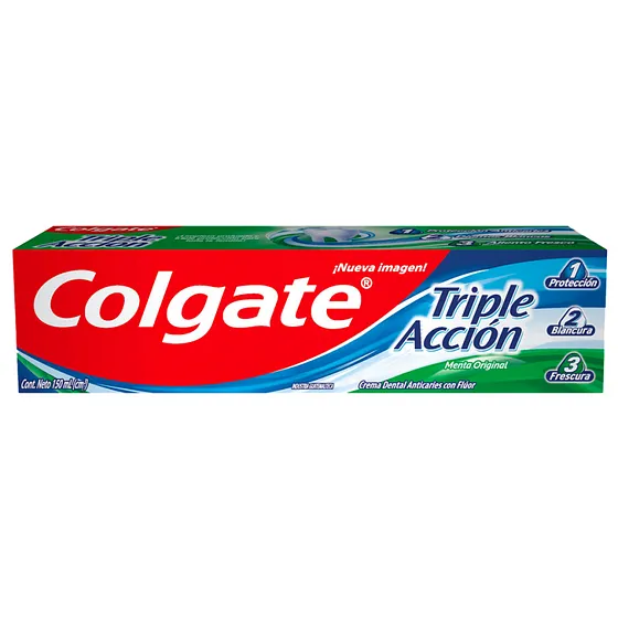 CREMA DENTAL COLGATE TRIPLE ACCION 150ML