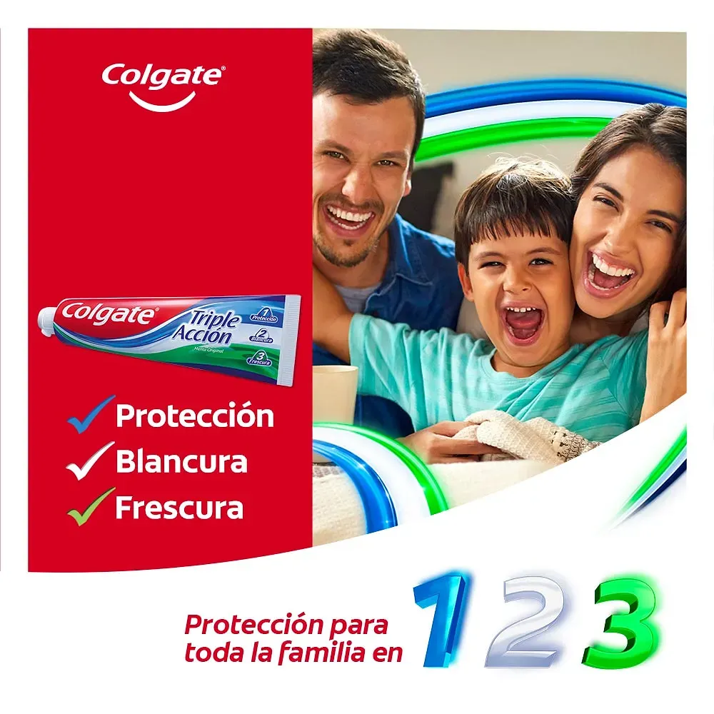 CREMA DENTAL COLGATE TRIPLE ACCION 150ML