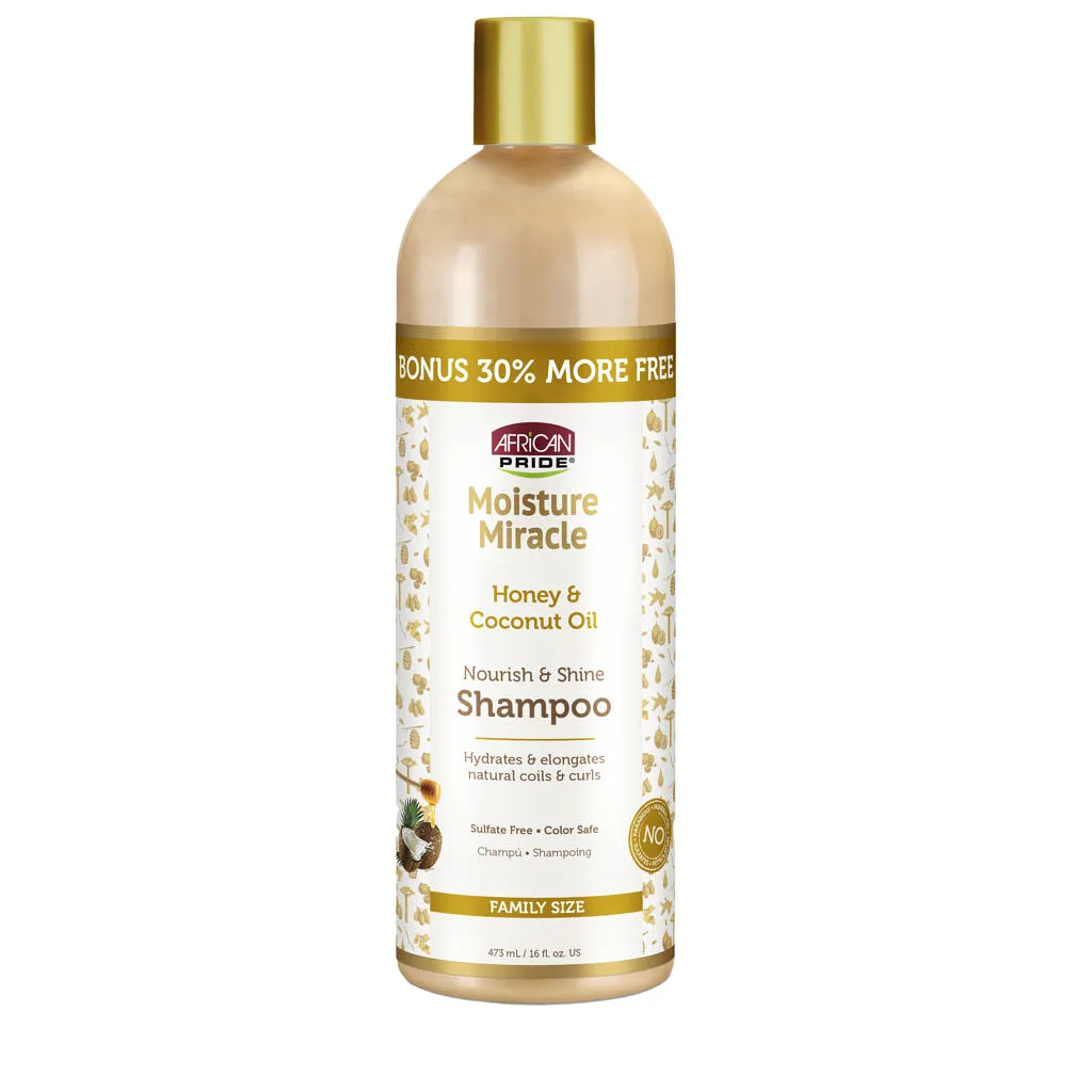 SHAMPOO MIEL Y COCO OIL 16 OZ