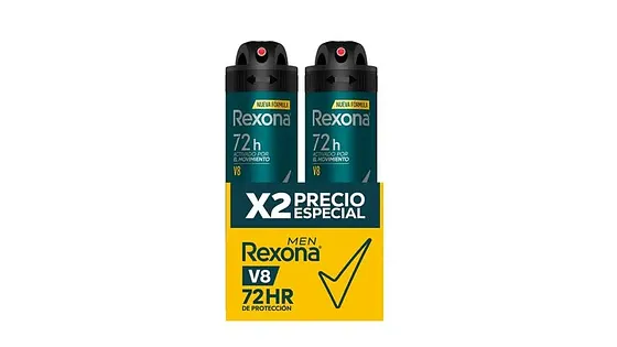REXONA SPRAY 2PACK V8 89G