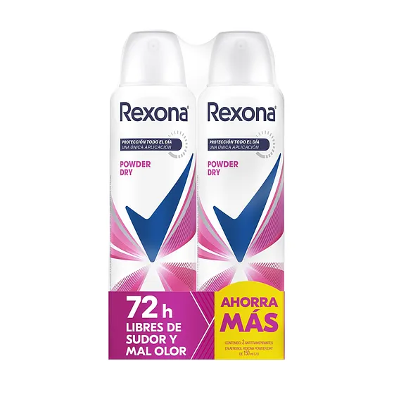 REXONA SPRAY POWDER 2PACK 89G