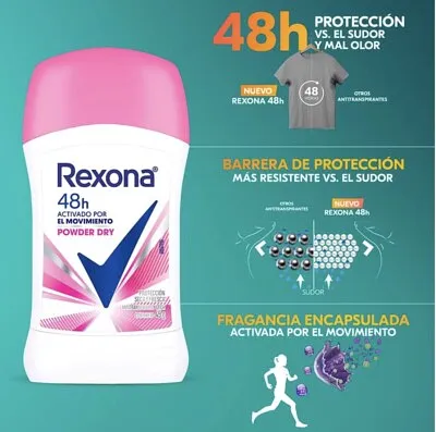 REXONA STICK POWDER 2PACK 89GR