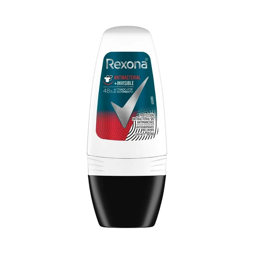 REXONA ROLL ON ANTIBACTERIAL INVISIBLE 50ML